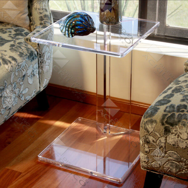 Verona Acrylic End Table